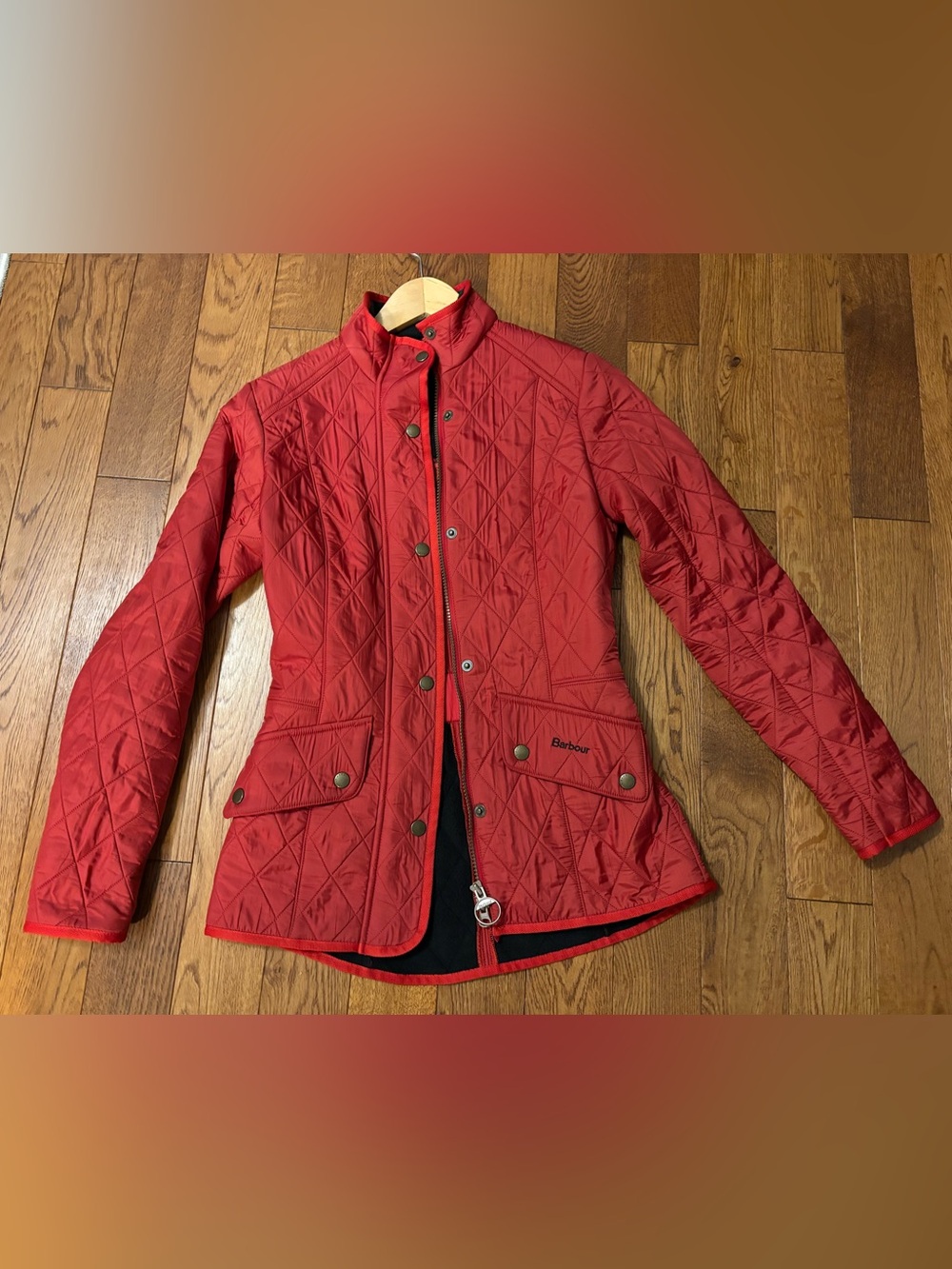 Barbour cavalry polarquilt Quilted Red Jacket